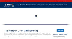 Desktop Screenshot of choicemarketing.net